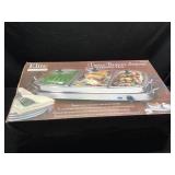 Triple Buffet server/ warmer tray