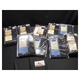 Miscellaneous curtains, valances all black