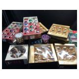 Christmas ornaments, balls