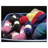 Tote of yarn