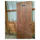 Wood door