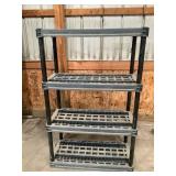 Free standing shelves