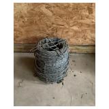 Roll of barbless wire