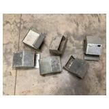 Galvanized chicken feeders