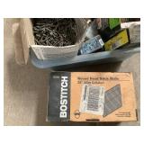 Miscellaneous screws and nails