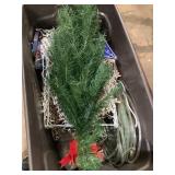 Outdoor Christmas lights and decor