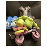 Life jackets and floaties