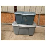 2 Homez totes with lids