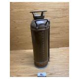 Brass fire extinguisher