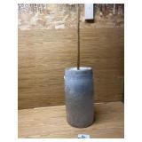 Mammoth 6 gallon butter churn stoneware