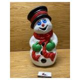 Blow mold snowman
