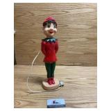 Hard plastic lighted elf