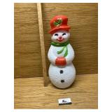 Blow mold snowman