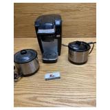 Keurig Coffee pot and two crockpots