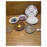 Ashtrays and collector plates
