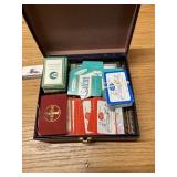 Advertising playing cards