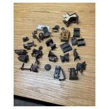 Miniature metal doll furniture