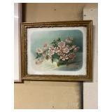 Roses of a field vintage print