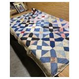 Hand sewn quilt