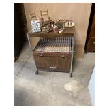 Rolling  Microwave cart