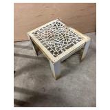 Cast iron grate stool