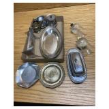 Metal serving pieces