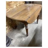 42 inch round dropleaf table