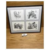 Signed and numbered pictures