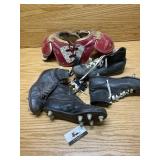 Vintage football equipment