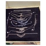 Rhinestones necklace