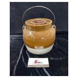 Stoneware canning jar