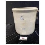 5 gallon red wing stoneware crock good condition