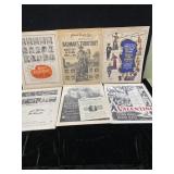 Movie advertising from magazines