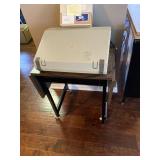 Typewriter and stand