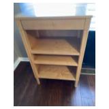 Birdseye maple inlaid shelf