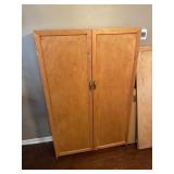 Two door cabinet inches tall 56 tall 36 wide10