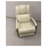 Lazy boy leather rocker recliner