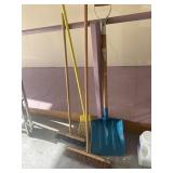 Brooms and shovels