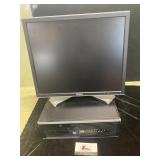 Computer in screen has been cleaned whipped  clear