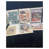 Movie poster out of magazines