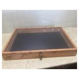 Showcase 25" x 17 3 1/2 tall