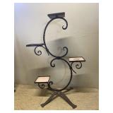 Cast-iron plant stand