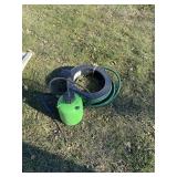 Garden hose and sprayer