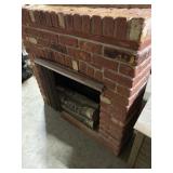 Mid century modern fireplace electrical