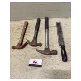 Hammers and rasp
