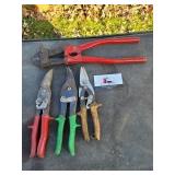 Bolt Cutters and Metal Sheers