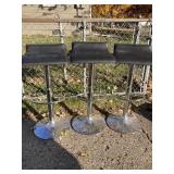Three Bar Stools