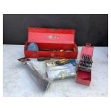 Tool box of miscellaneous tools