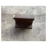 Railroad track piece