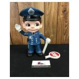 Ceramic Police Officer